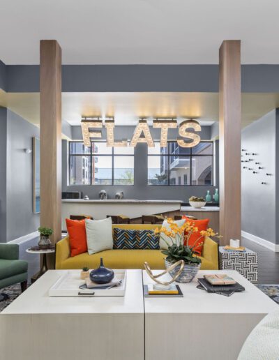 Flats living area